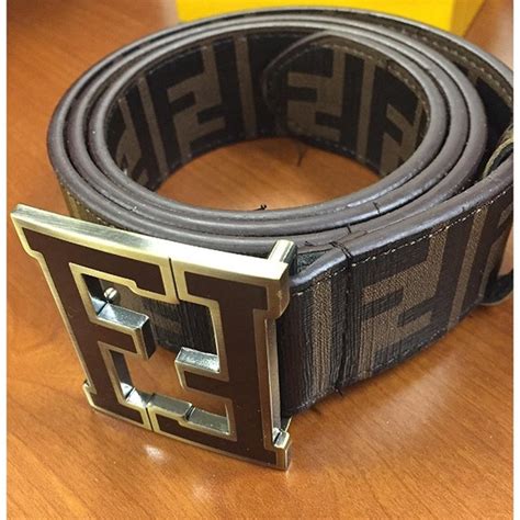 fake fendi belt ebay|Authentic Fendi Belt for sale .